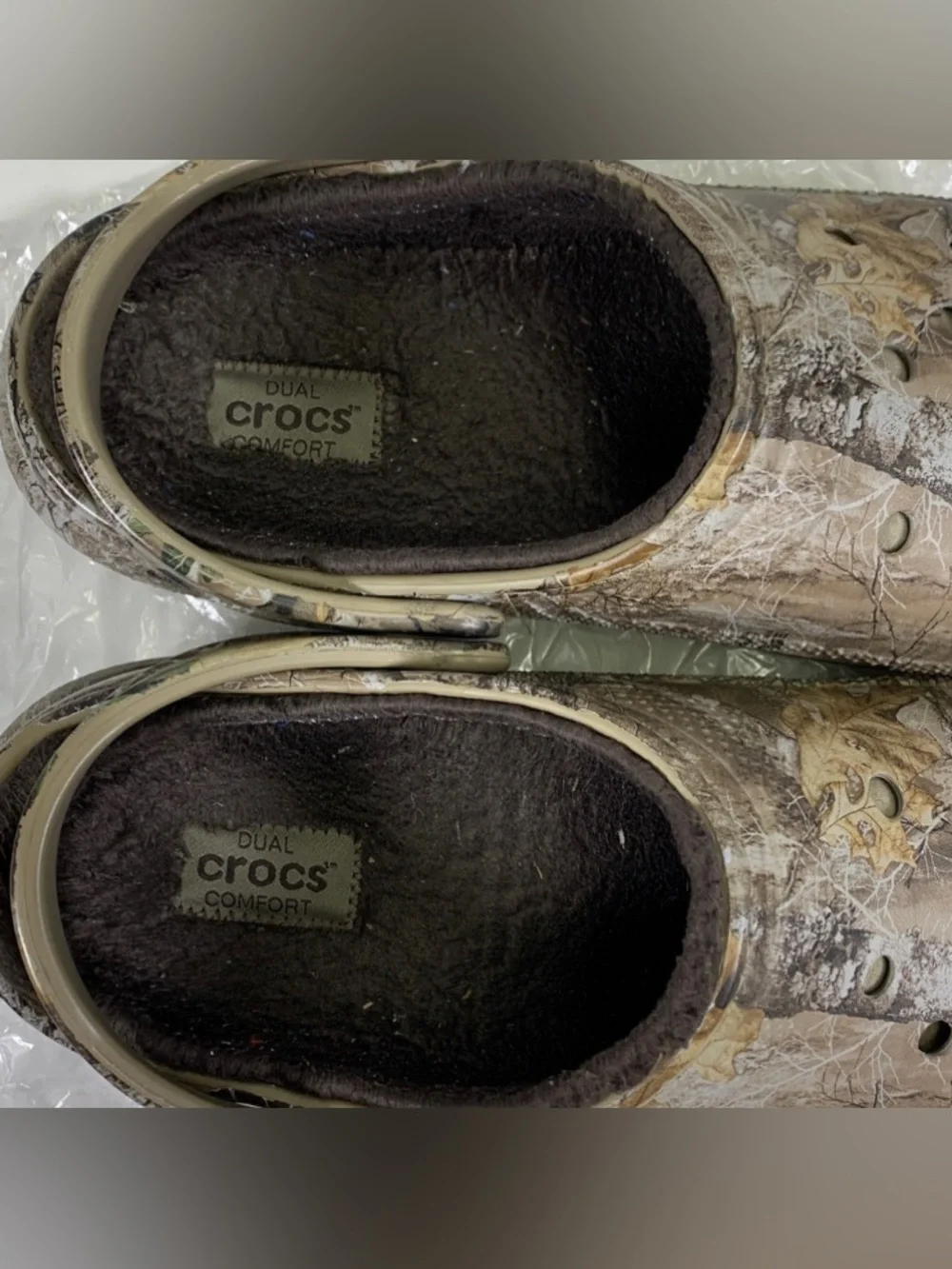 Crocs Camo Realtree Dual Comfort Shoes Size 9 M 11 W